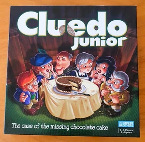 CLUEDO JUNIOR Case Of The Missing Chocolate Cake game Parker Brothers Complete - Picture 1 of 12