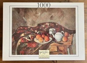 Neu Vintage 1992 Stillleben mit Teekanne Paul Cezanne 1000-teiliges Puzzle versiegelt Frankreich - Bild 1 von 6