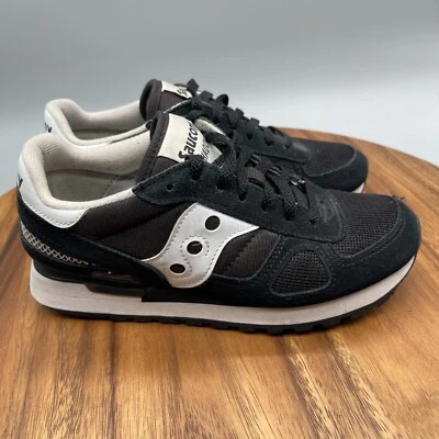 Talla 6 - Saucony Shadow Original Negro Mujer Informal Tenis Zapatos Gimnasio Entrenamiento Foto 1 de 4