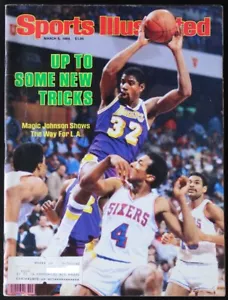 Sports Illustrated Magic Johnson March 5 1984 3/5/84 Magazine S.I. Lakers Mag - Picture 1 of 10