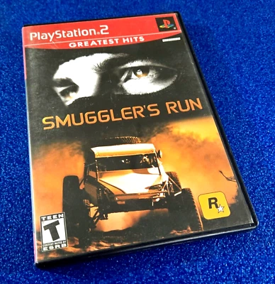 SMUGGLER'S RUN PLAYSTATION 2 GREATEST HITS ROCKSTAR RACING GAME WITH MANUAL - Image 1 of 4