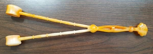 Double headed massager and spine scratcher plus roller massager - Picture 1 of 4