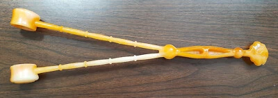 Double headed massager and spine scratcher plus roller massager - Image 1 of 4