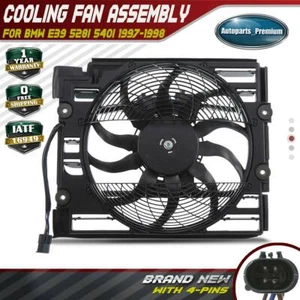 Conjunto Ventilador Aire Acondicionado BMW E39 528i 540i 2.8L 4.4L 97-98 64548380780 - Imagen 1 de 8