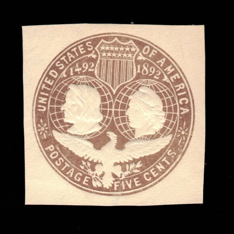 United States, Scott U350, Columbus & Liberty, 1893, MH - Image 1 of 1