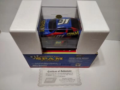 Mike Wallace #91 SPAM 1997 Chevy Monte Carlo 1:24 Bank Revell Ltd Ed (6600) - Image 1 of 4