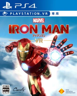 Unopened PS4 Marvel's Iron Man VR Sony PlayStation 4 SIE Sealed Action JP - Image 1 of 3