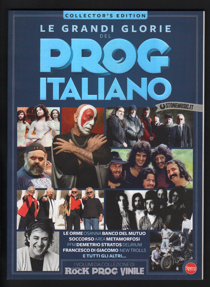 LE GRANDI GLORIE DEL PROG ITALIANO 1/2023 PFM OSANNA ORME BANCO DELIRIUM AREA... - Immagine 1 di 1