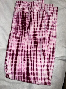 Lularoe TC2 Tall & Curvy Leggings 18-22 Purple White Tie Dye Ombre New Plus - Picture 1 of 8