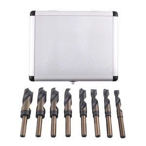 HSS Wood Drilling Set 8PC 9/16" to 1" inch Professional Grade with Storage Case - Picture 1 of 12