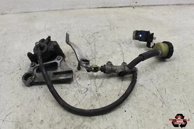 00-02 KAWASAKI  NINJA ZX6R 600 REAR BRAKE CALIPER  MASTER CYLINDER B33D - Image 1 of 4