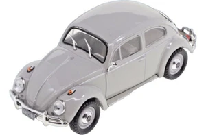 VW Volkswagen 1200 1966 Rare Argentina Diecast Car Scale 1:43 With Magazine - Picture 1 of 4
