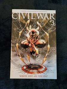 Civil War #3 Turner Iron Spider man Variant Avengers NM 9.4 - Picture 1 of 11