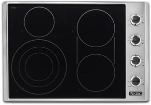Viking 5 Series VECU53014BSB 30" Electric Cooktop  QuickCook™ Surface Elements - Picture 1 of 7