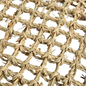 Bird Seagrass Swing Toys Safe Bite Resistant Relieve Boredom Seagrass Woven HG5