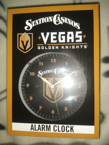 NHL Vegas Golden Knights STATION CASINOS Alarm Clock Cover