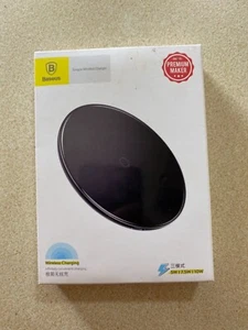 Baseus Qi Fast Wireless Charger Pad Apple iPhone 11 Pro Max X XR XS Max 8 Plus - Picture 1 of 2