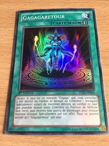 Carte Yu-Gi-Oh! ZTIN-FR004 Gagagaretour (Super Rare) 1ere Edition - Imagen 1 de 1