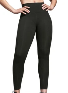 LNDR Women's Dark Green Studio Solid High Rise Leggings #AL1024 NWT - Picture 1 of 2