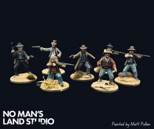 Gunfighters Wild West 28mm Dead Man’s Hand What A Cowboy Pro dipinto COMMISSIONE - Foto 1 di 1