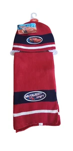 Cars Mc Queen Set 2 pezzi Sciarpa + Cappello Tg Unica Colore Rosso - Picture 1 of 1