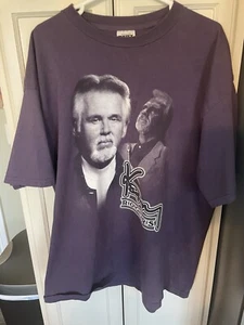 Vintage Men’s 2XL Kenny Rogers 90’s Concert World Tour Country Music T Tee Shirt - Picture 1 of 5
