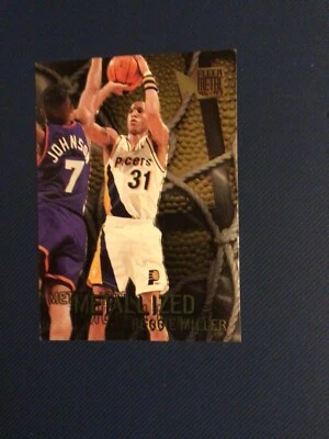 1996-97 Fleer Metal Reggie Miller Metallized Card - Image 1 of 2