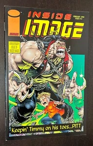 INSIDE IMAGE #12 (Image Comics 1994) -- Dale Keown PITT Cover -- VF/NM - Picture 1 of 2