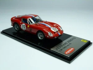 1:43 KYOSHO Ferrari 250 GTO - 24 Horas Le Mans 1962 - 2º P. Noblet #19 - 05121A - Imagen 1 de 3