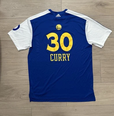 Camisa de tiro de calentamiento Golden State Warriors talla XL Stephen Curry #30 Foto 1 de 4