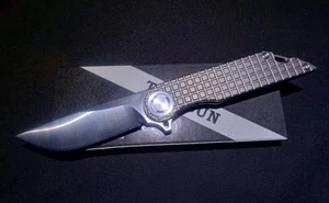 TwoSun Folding Knife M390 Blade Titanium Frame Lock Flipper TS308 *USA Seller - Picture 1 of 7