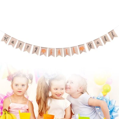  3 .5M Herbst Deko Girlande Dekoration Herbstdekorationen Thanksgiving Party - Bild 1 von 4