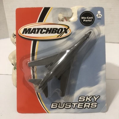 Vintage New 2005 Matchbox Sky Busters USAF Rockwell B-1B Lancer Bomber Sealed - Image 1 of 4