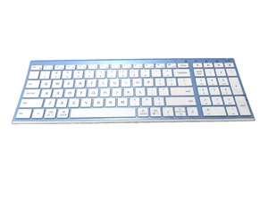 I-clever Model ic-BK10 Rechargeable Bluetooth Keyboard (Untested) Power Working - Picture 1 of 5