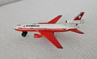 1973 Lesney Matchbox Sky-Busters SB13 Douglas DC10 Swissair Vintage Loose Model - Image 1 of 4