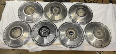 Set Of 7 1972-1977 Dodge Truck WHEEL COVERS HUBCAPS D100 D150 1973 1974 1975  - Image 1 of 4