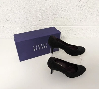 Stuart Weitzman Russell Bromley Court Shoes Black Heels - US 6 / EUR 36.5 / UK 4 - Image 1 of 4