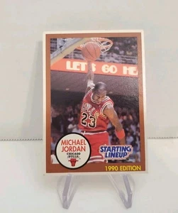 Kenner Starting Lineup Michael Jordan 1990-91 (bordo marrone) - Foto 1 di 6