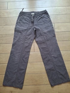 BHS Brown, Cargo-Style Ladies Trousers. Size 10. - Picture 1 of 9