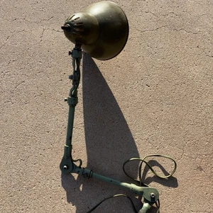 Vintage Industrial Machinist Lamp - Picture 1 of 6