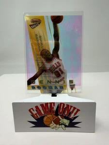 Tarjeta de acetato de Dennis Rodman de baloncesto Stadium Club 1994 #BS10 - Imagen 1 de 2