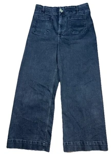 Pilcro and the Letterpress Damen Gr. 31 The Skipper Cropped Wide Leg Schwarz Jeans - Bild 1 von 10