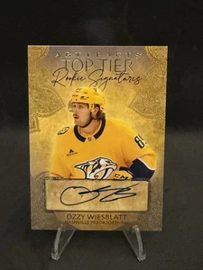 Ozzy Wiesblatt 2025-26 UD Artifacts Top Tier Signatures Rookie Auto #TTR-OW - Picture 1 of 2