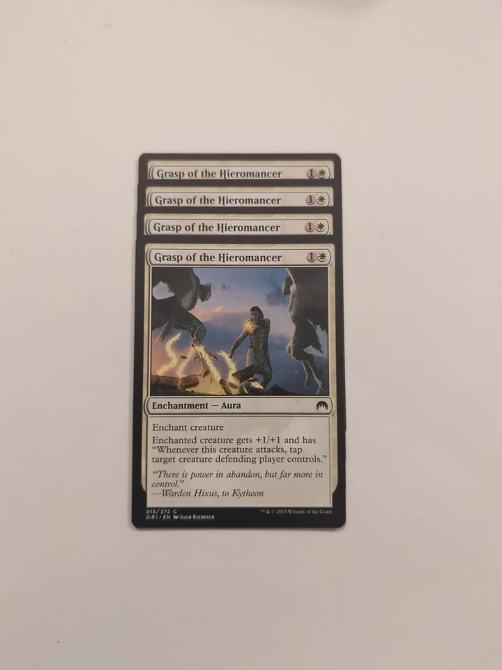 (4) Grasp of the Hieromancer *PLAYSET* Magic Origins Regular NM MTG - Image 1 of 1