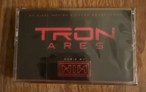 IN HAND: Nine Inch Nails Tron: Ares Soundtrack Limited NIN Red Cassette Tape New - Picture 1 of 2