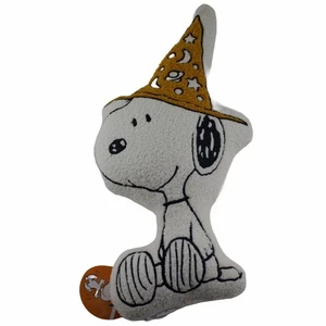 Peanuts Snoopy Mago Bruja Sombrero Almohada Sherpa Halloween - Imagen 1 de 2