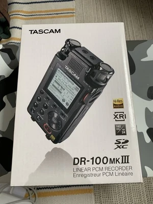 Tascam DR-100MK3 Stereo Linear PCM Recorder – 24bit/192kHz High Resolution - Bild 1 von 3