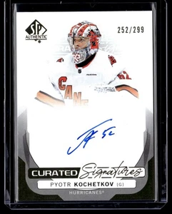 2024-25 SP Authentic HOCKEY - CURATED SIGNATURES - Pyotr Kochetkov SP AUTO /299 - Picture 1 of 2