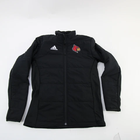 Louisville Cardinals adidas Winter Jacket Men's Black Used Cover