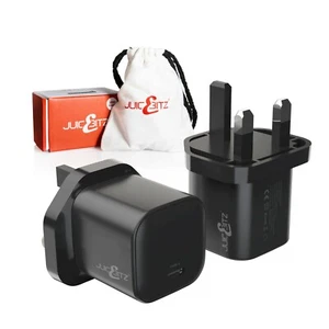 Enchufe Cargador Rápido USB USB-C PD3.0 Carga para iPhone 15 16, Plus, Pro, Pro Max - Imagen 1 de 10